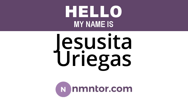 Jesusita Uriegas