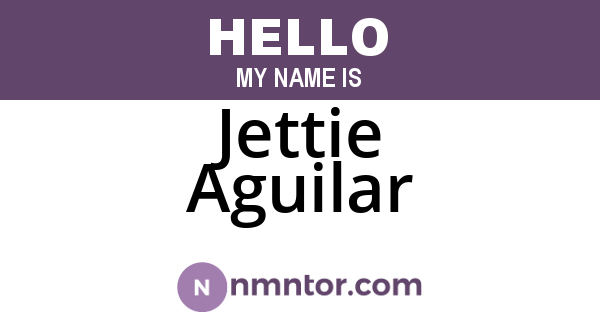 Jettie Aguilar