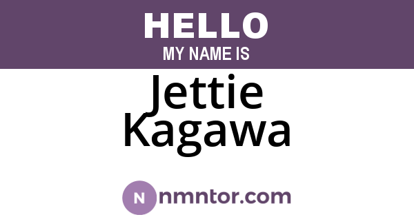 Jettie Kagawa