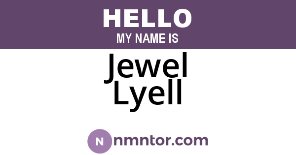 Jewel Lyell