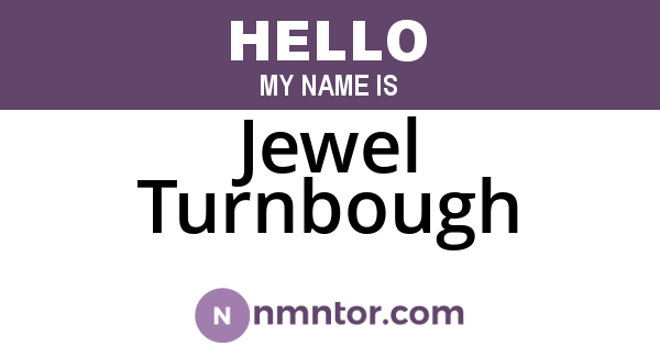 Jewel Turnbough