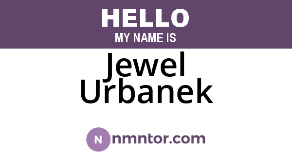 Jewel Urbanek