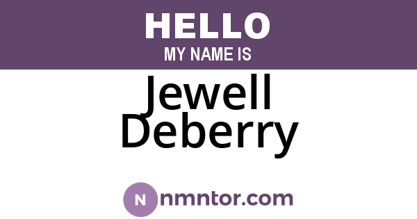 Jewell Deberry