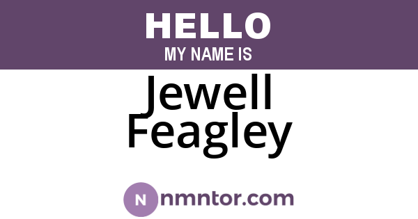 Jewell Feagley