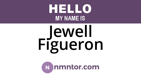 Jewell Figueron