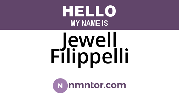 Jewell Filippelli