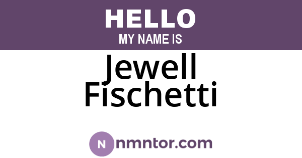 Jewell Fischetti