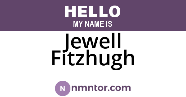 Jewell Fitzhugh