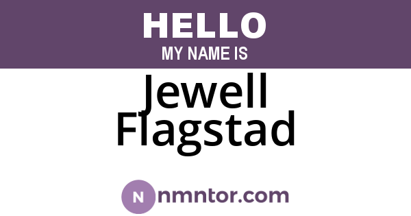 Jewell Flagstad