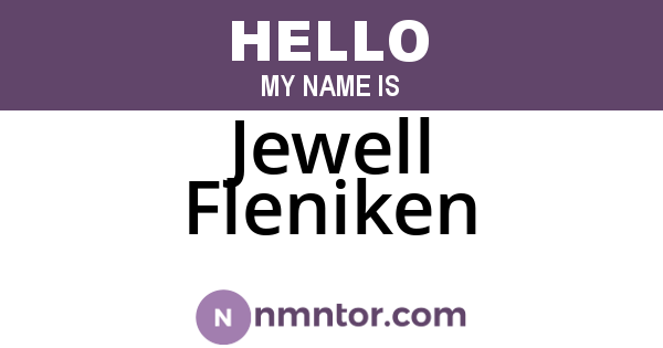 Jewell Fleniken