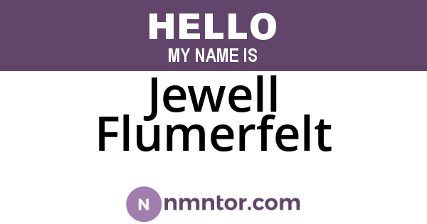 Jewell Flumerfelt