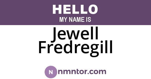 Jewell Fredregill