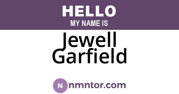 Jewell Garfield
