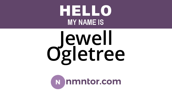 Jewell Ogletree