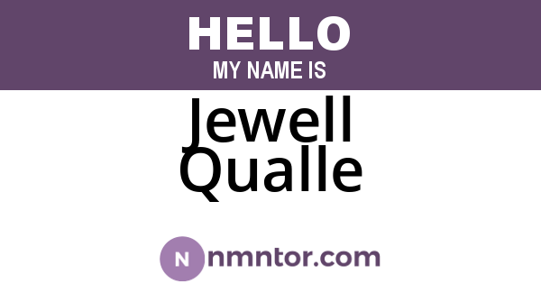 Jewell Qualle