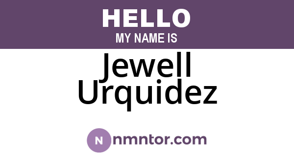 Jewell Urquidez