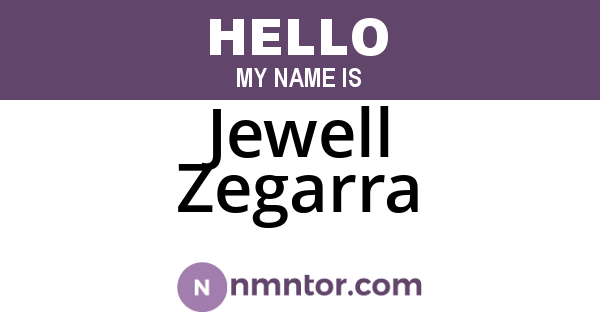 Jewell Zegarra