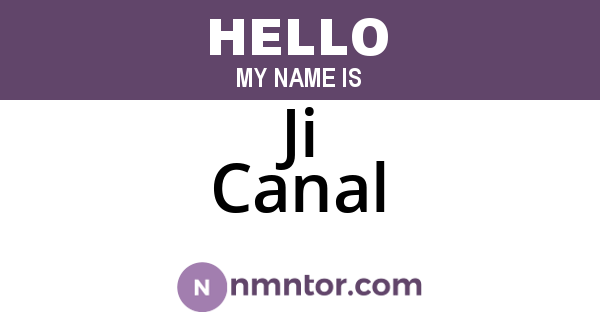 Ji Canal