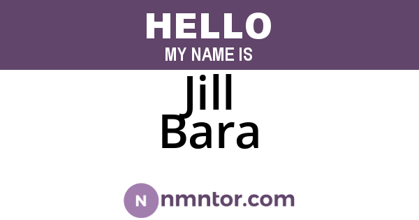 Jill Bara