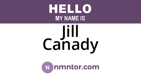 Jill Canady