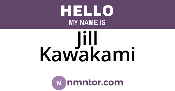 Jill Kawakami