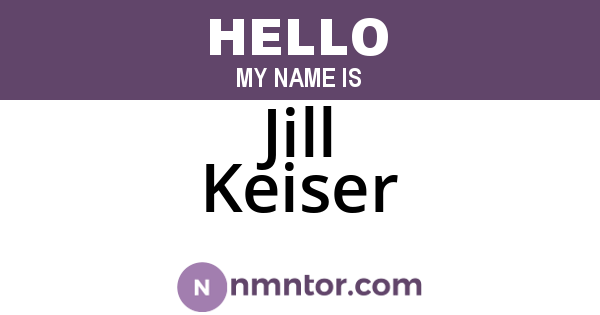 Jill Keiser