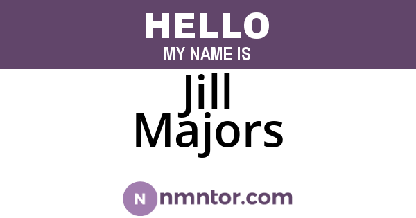 Jill Majors