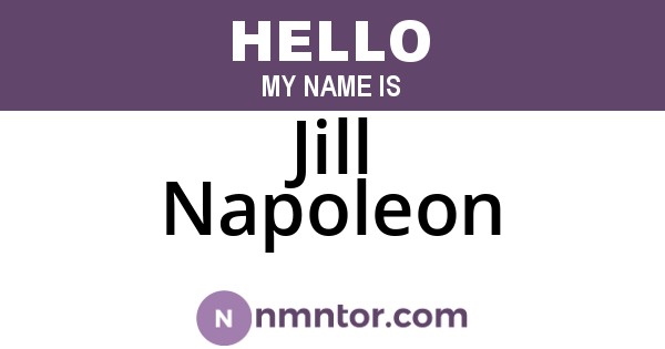 Jill Napoleon