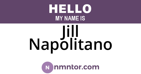 Jill Napolitano