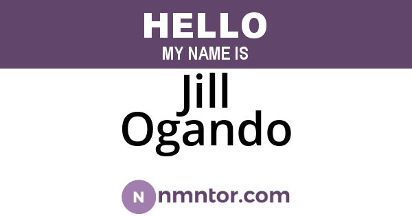 Jill Ogando