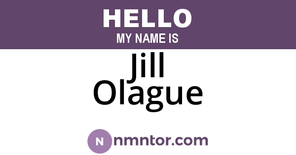 Jill Olague