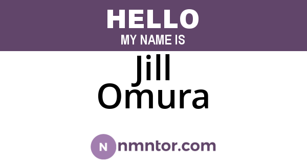 Jill Omura
