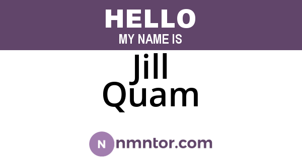Jill Quam