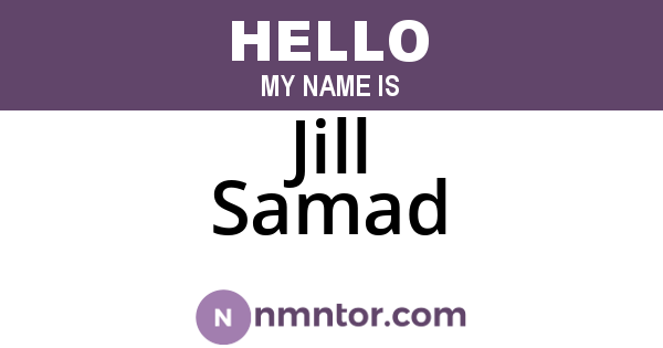Jill Samad