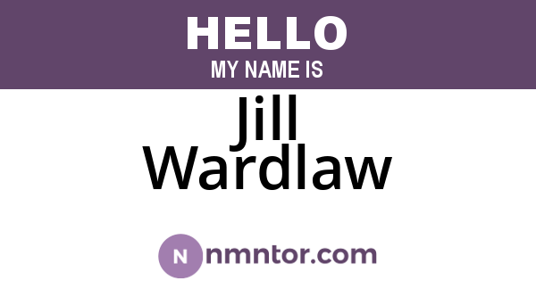 Jill Wardlaw