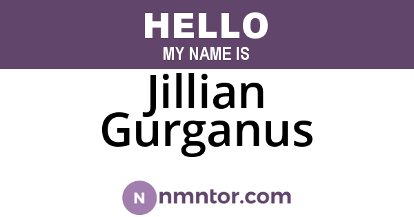 Jillian Gurganus