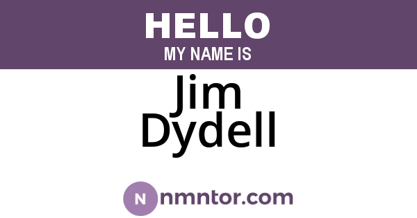 Jim Dydell