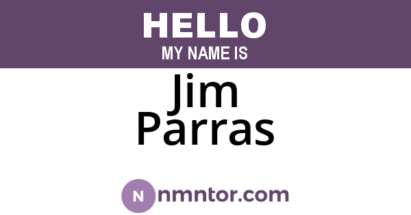 Jim Parras
