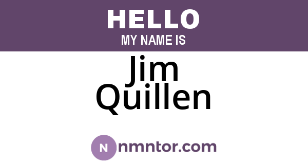 Jim Quillen