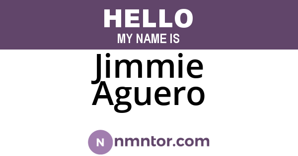 Jimmie Aguero
