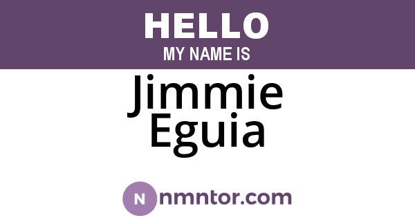 Jimmie Eguia