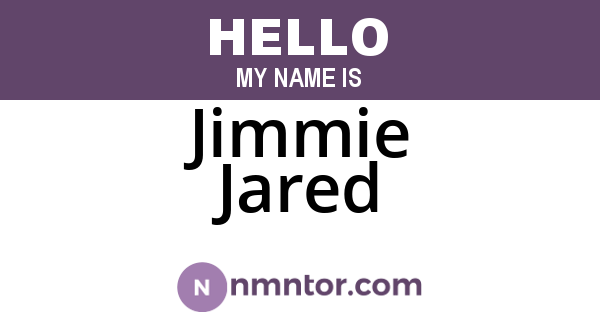 Jimmie Jared