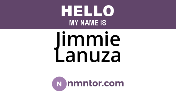 Jimmie Lanuza