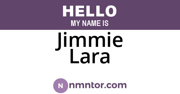 Jimmie Lara