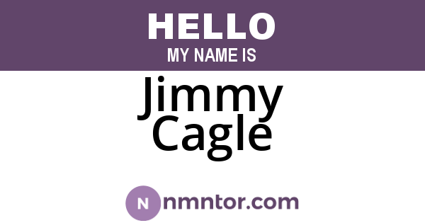 Jimmy Cagle