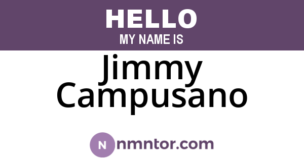Jimmy Campusano