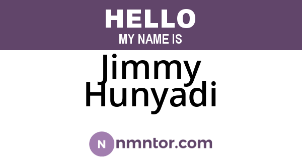 Jimmy Hunyadi