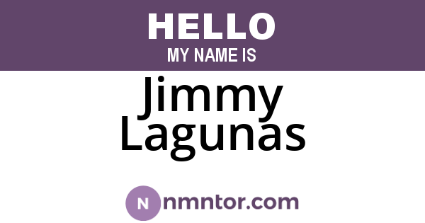 Jimmy Lagunas