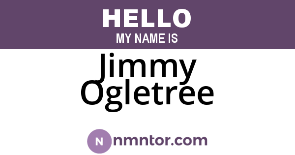 Jimmy Ogletree