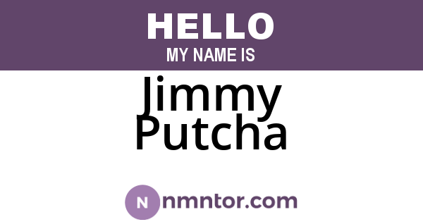 Jimmy Putcha